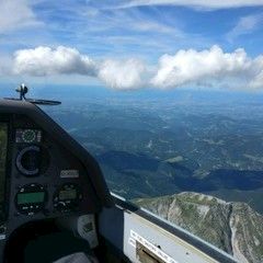 Flugwegposition um 12:49:09: Aufgenommen in der Nähe von Gemeinde Mitterbach am Erlaufsee, Österreich in 2691 Meter